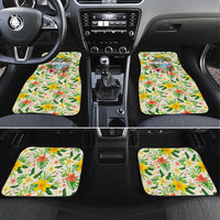 Hawaiian Piko Threads Of Paradise Aloha Car Mats Tropical Hibiscus Plumeria