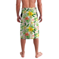 Hawaiian Piko Threads Of Paradise Aloha Lavalava Tropical Hibiscus Plumeria