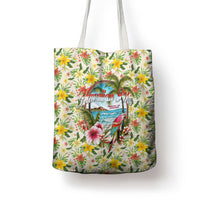 Hawaiian Piko Threads Of Paradise Aloha Tote Bag Tropical Hibiscus Plumeria