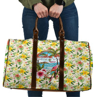 Hawaiian Piko Threads Of Paradise Aloha Travel Bag Tropical Hibiscus Plumeria