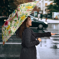 Hawaiian Piko Threads Of Paradise Aloha Umbrella Tropical Hibiscus Plumeria