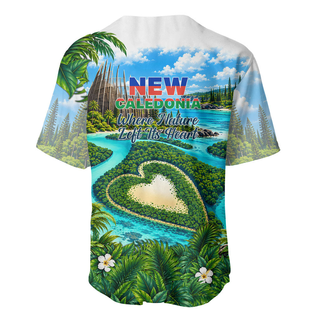 New Caledonia Kagu Bird Nature Baseball Jersey South Pacific Hidden Gem Tropical Landscape TS04 - Polynesian Pride