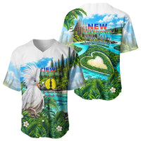 New Caledonia Kagu Bird Nature Baseball Jersey South Pacific Hidden Gem Tropical Landscape TS04 - Polynesian Pride