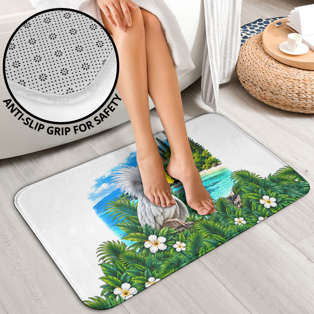 New Caledonia Kagu Bird Nature Bathroom Set South Pacific Hidden Gem Tropical Landscape TS04 - Polynesian Pride