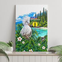 New Caledonia Kagu Bird Nature Canvas Wall Art South Pacific Hidden Gem Tropical Landscape TS04 - Polynesian Pride