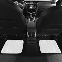 New Caledonia Kagu Bird Nature Car Mats South Pacific Hidden Gem Tropical Landscape TS04 Set 2pcs - Back Green White - Polynesian Pride