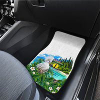 New Caledonia Kagu Bird Nature Car Mats South Pacific Hidden Gem Tropical Landscape TS04 - Polynesian Pride