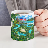 New Caledonia Kagu Bird Nature Ceramic Mug South Pacific Hidden Gem Tropical Landscape TS04 - Polynesian Pride
