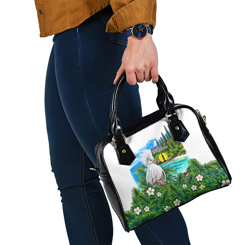 New Caledonia Kagu Bird Nature Shoulder Handbag South Pacific Hidden Gem Tropical Landscape TS04 - Polynesian Pride