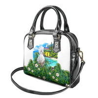 New Caledonia Kagu Bird Nature Shoulder Handbag South Pacific Hidden Gem Tropical Landscape TS04 - Polynesian Pride