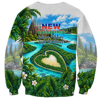 New Caledonia Kagu Bird Nature Sweatshirt South Pacific Hidden Gem Tropical Landscape TS04 - Polynesian Pride