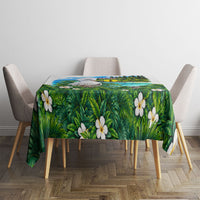 New Caledonia Kagu Bird Nature Tablecloth South Pacific Hidden Gem Tropical Landscape TS04 - Polynesian Pride