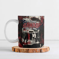 Samoa Black Saturday 1929 Ceramic Mug Mau Movement Vintage Newspaper Grunge Polynesian