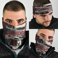 Samoa Black Saturday 1929 Neck Gaiter Mau Movement Vintage Newspaper Grunge Polynesian TS04 - Polynesian Pride