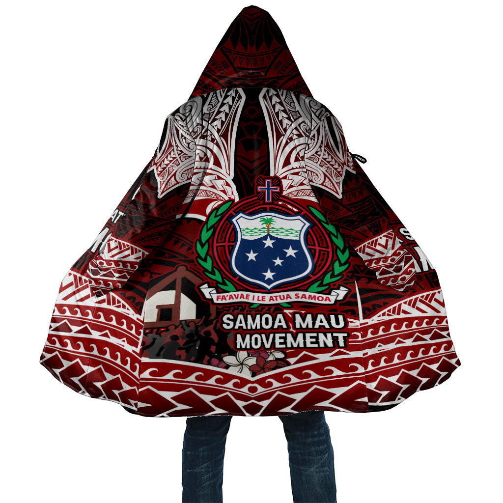 Samoa Black Saturday Mau Movement Cloak Polynesian Tribal Pattern Coat Of Arms Graphic Art