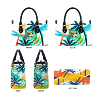Hawaii Waimanalo Sea Turtle Leather Bag Cute Tropical Beach Aloha Spirit Cartoon