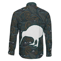 New Zealand is Calling and I Must Go Family Matching Mermaid Dress and Hawaiian Shirt Kiwi Bird Silhouette TS04 - Polynesian Pride