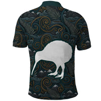 New Zealand is Calling and I Must Go Polo Shirt Kiwi Bird Silhouette