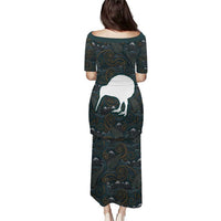 New Zealand is Calling and I Must Go Puletasi Kiwi Bird Silhouette TS04 - Polynesian Pride