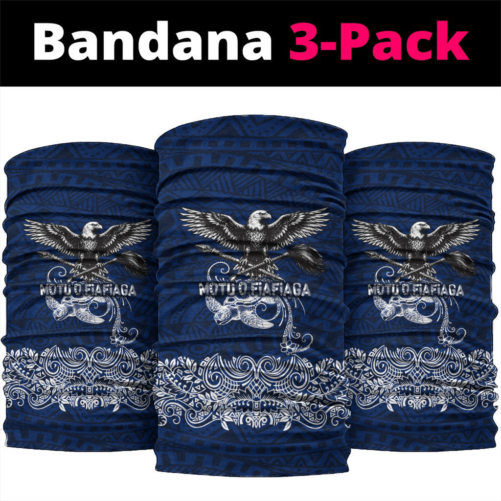 American Samoa Eagle Neck Gaiter Sea Turtle Traditional Polynesian Tribal Tattoo