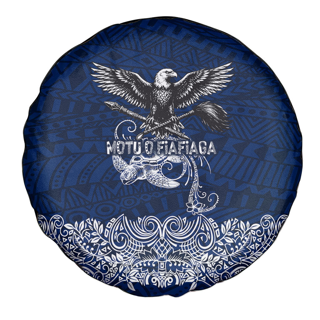 American Samoa Eagle Spare Tire Cover Sea Turtle Traditional Polynesian Tribal Tattoo