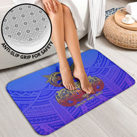 Personalized Polynesian 60th Birthday Bathroom Set Polynesian Tribal Art Vintage Ocean Pattern