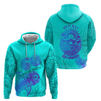 Personalized Polynesian 60th Birthday Island Life Since 1966 Hoodie Vibrant Tribal Tattoo Ocean Sunset Pattern TS04 - Polynesian Pride
