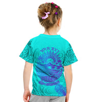 Personalized Polynesian 60th Birthday Island Life Since 1966 Kid T Shirt Vibrant Tribal Tattoo Ocean Sunset Pattern TS04 - Polynesian Pride