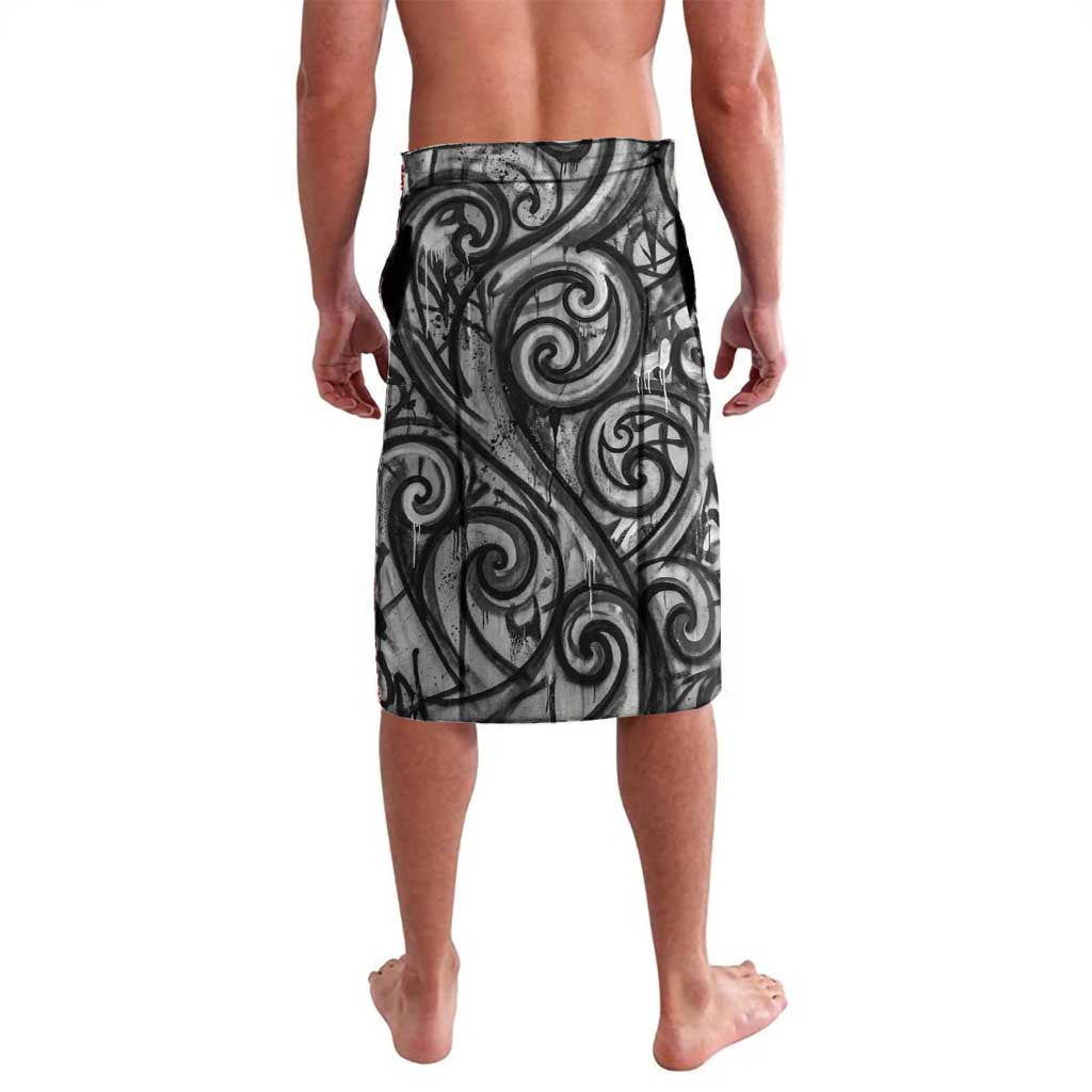 Chur Bro Shaka Sign Lavalava New Zealand Koru Colorful Graffiti Splash
