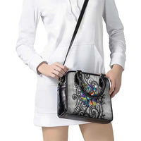 Chur Bro Shaka Sign Shoulder Handbag New Zealand Koru Colorful Graffiti Splash