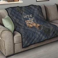 New Zealand She’ll Be Right Quilt NZ Slang No. 8 Wire Map Pattern
