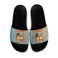 Kiwi Jandal Beach Life Slide Sandals New Zealand Flip Flops Ocean Wave Surf Style