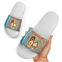 Kiwi Jandal Beach Life Slide Sandals New Zealand Flip Flops Ocean Wave Surf Style