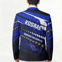 Kosrae Deep Sea Scuba Diving Blazer Blue Hole Beneath The Surface Coral Reef Graphic Art