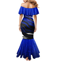 Kosrae Deep Sea Scuba Diving Family Matching Mermaid Dress and Hawaiian Shirt Blue Hole Beneath The Surface Coral Reef Graphic Art