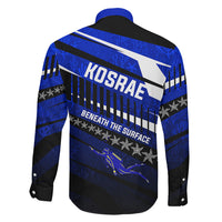 Kosrae Deep Sea Scuba Diving Family Matching Puletasi and Hawaiian Shirt Blue Hole Beneath The Surface Coral Reef Graphic Art