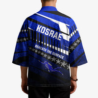 Kosrae Deep Sea Scuba Diving Kimono Blue Hole Beneath The Surface Coral Reef Graphic Art