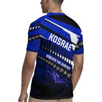 Kosrae Deep Sea Scuba Diving Rugby Jersey Blue Hole Beneath The Surface Coral Reef Graphic Art TS04 - Polynesian Pride