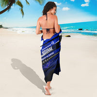 Kosrae Deep Sea Scuba Diving Sarong Blue Hole Beneath The Surface Coral Reef Graphic Art TS04 - Polynesian Pride