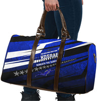 Kosrae Deep Sea Scuba Diving Travel Bag Blue Hole Beneath The Surface Coral Reef Graphic Art