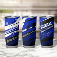 Kosrae Deep Sea Scuba Diving Tumbler Cup Blue Hole Beneath The Surface Coral Reef Graphic Art