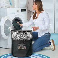 AIGA Always In Gods Arms Samoa Laundry Basket Polynesian Tribal Tattoo Art Family Heritage Faith TS04 - Polynesian Pride