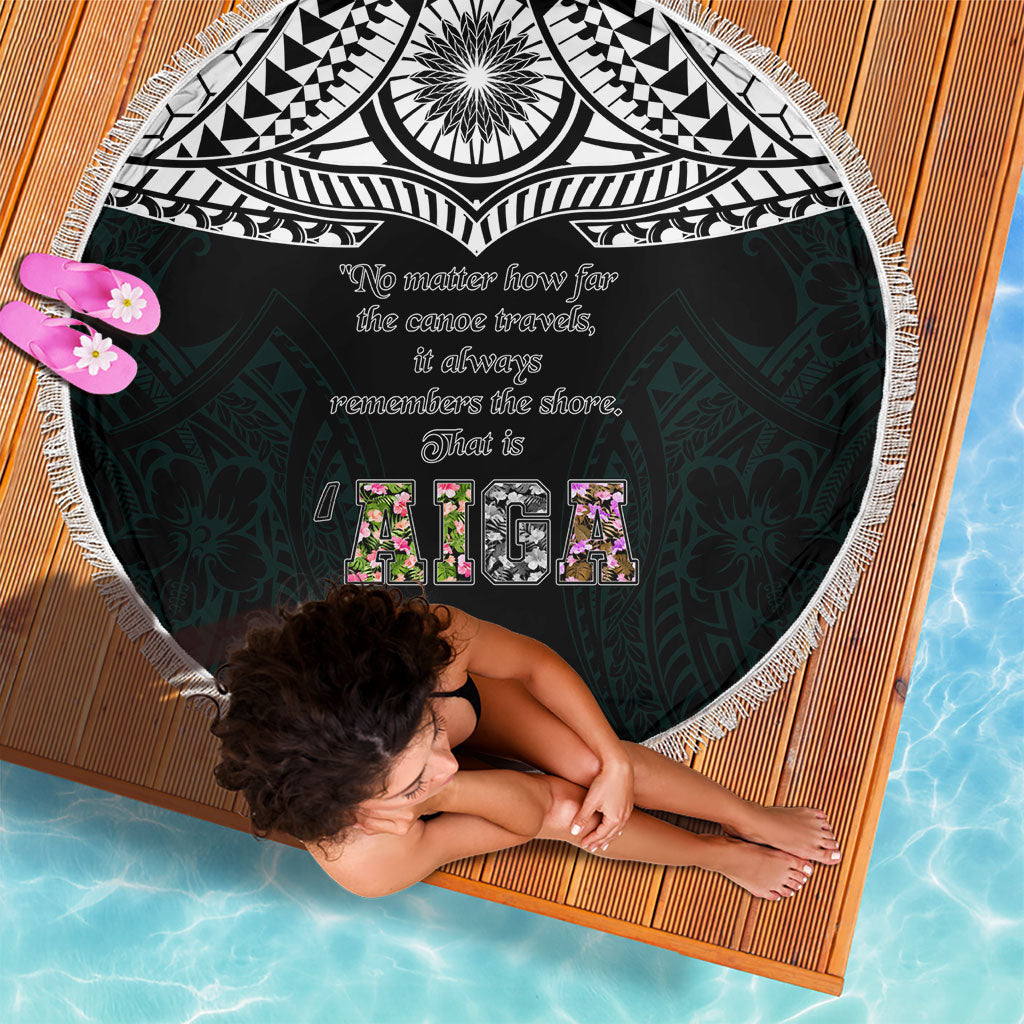 AIGA Always In Gods Arms Samoa Beach Blanket Polynesian Tribal Tattoo Art Family Heritage Faith TS04 - Polynesian Pride