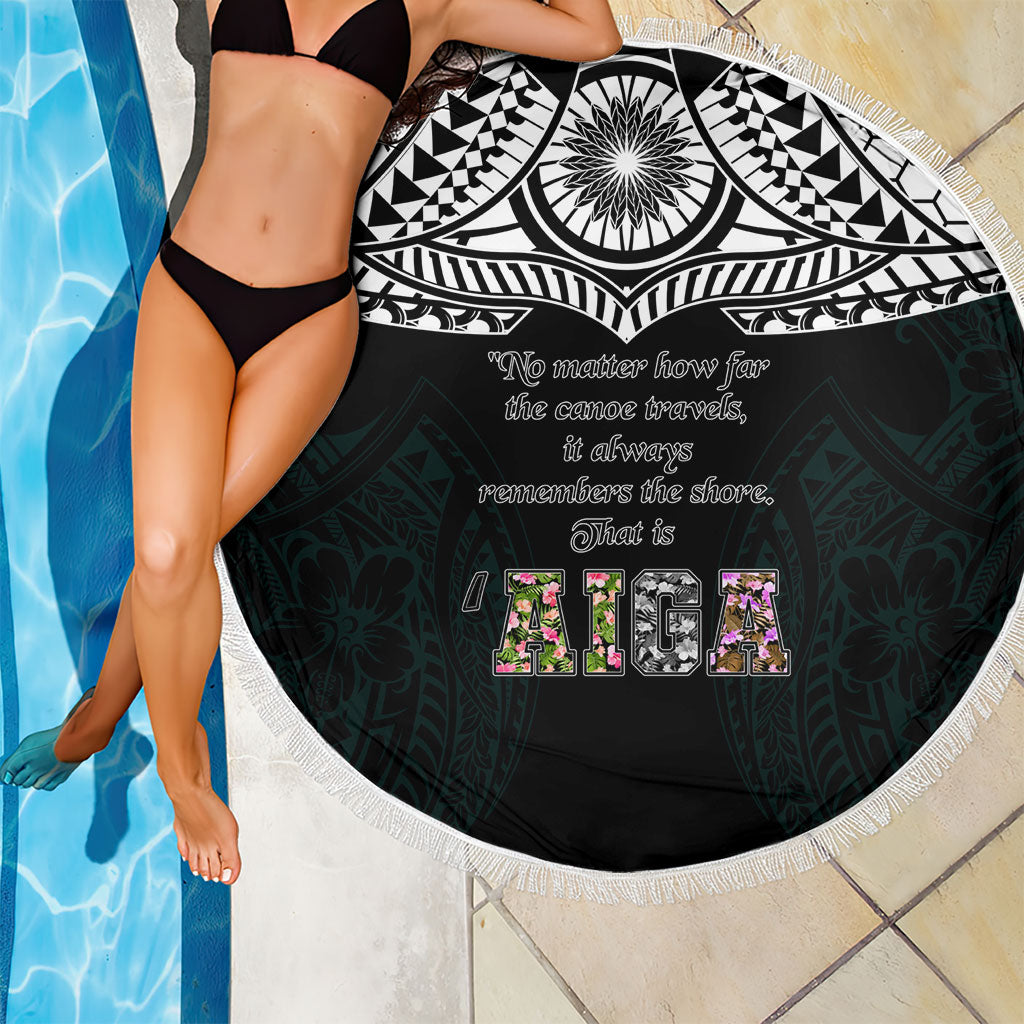 AIGA Always In Gods Arms Samoa Beach Blanket Polynesian Tribal Tattoo Art Family Heritage Faith TS04 - Polynesian Pride