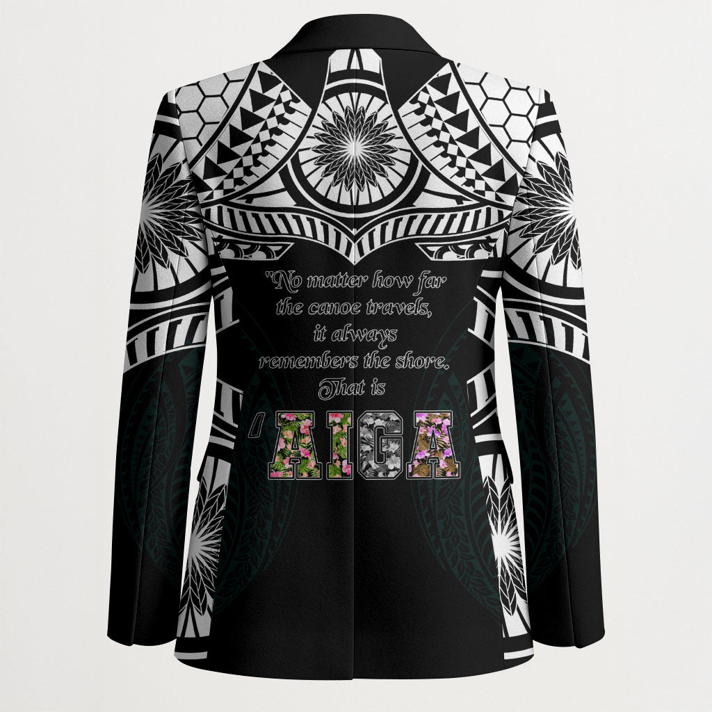 AIGA Always In Gods Arms Samoa Blazer Polynesian Tribal Tattoo Art Family Heritage Faith TS04 - Polynesian Pride