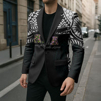 AIGA Always In Gods Arms Samoa Blazer Polynesian Tribal Tattoo Art Family Heritage Faith TS04 - Polynesian Pride