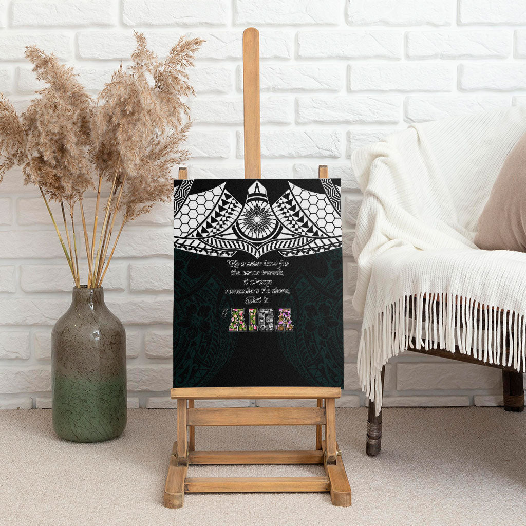 AIGA Always In Gods Arms Samoa Canvas Wall Art Polynesian Tribal Tattoo Art Family Heritage Faith TS04 - Polynesian Pride