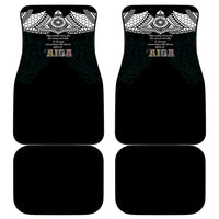 AIGA Always In Gods Arms Samoa Car Mats Polynesian Tribal Tattoo Art Family Heritage Faith TS04 - Polynesian Pride