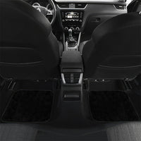 AIGA Always In Gods Arms Samoa Car Mats Polynesian Tribal Tattoo Art Family Heritage Faith TS04 Set 2pcs - Back Black White - Polynesian Pride