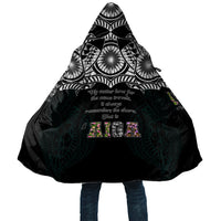AIGA Always In Gods Arms Samoa Cloak Polynesian Tribal Tattoo Art Family Heritage Faith TS04 Unisex Black White - Polynesian Pride